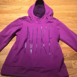 Purple Nike girls hoodie